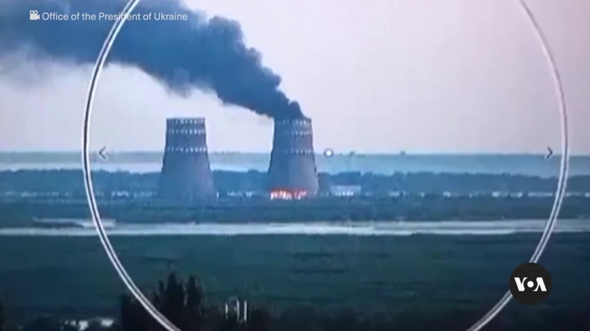 Atomic agency unable to name cause of fire at Ukraine nuclear plant