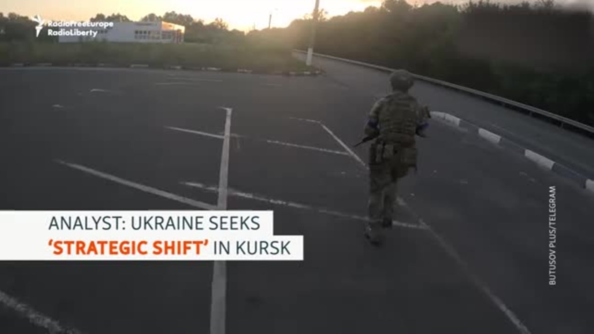 Ukraine Seeks ‘Strategic Shift’ In Kursk