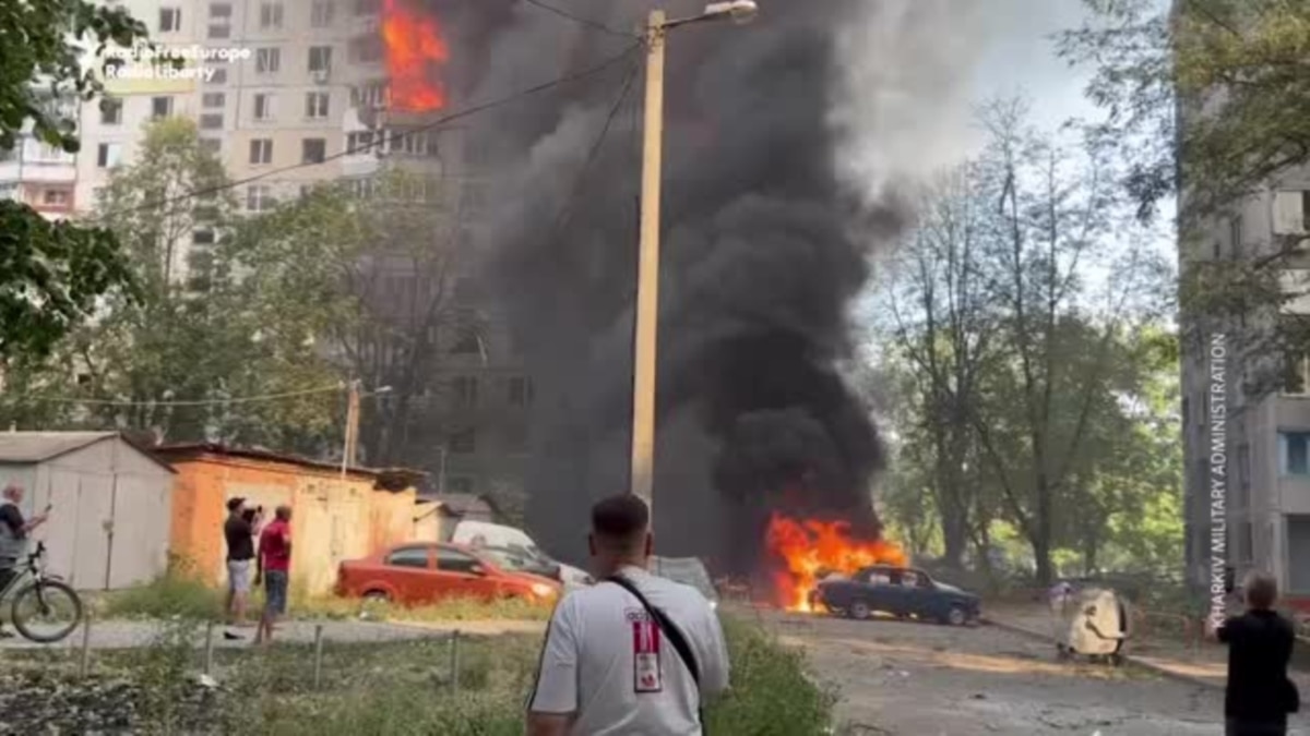 Russia Bombs High-Rise In Kharkiv, Killing 6, As Zelenskiy Begs West To Lift Weapons Restrictions