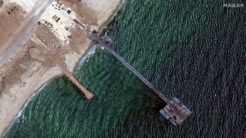 Biden authorized troubled Gaza pier operation as officials warned of weather and security challenges, watchdog finds