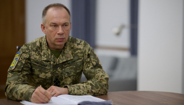 CinC Syrskyi discusses with U.S. counterpart Brown Ukraine’s needs to repel Russian onslaught