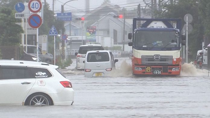 WATCH: Shanshan causes widespread disruption in Japan