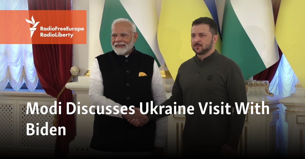 Modi Discusses Ukraine Visit With Biden