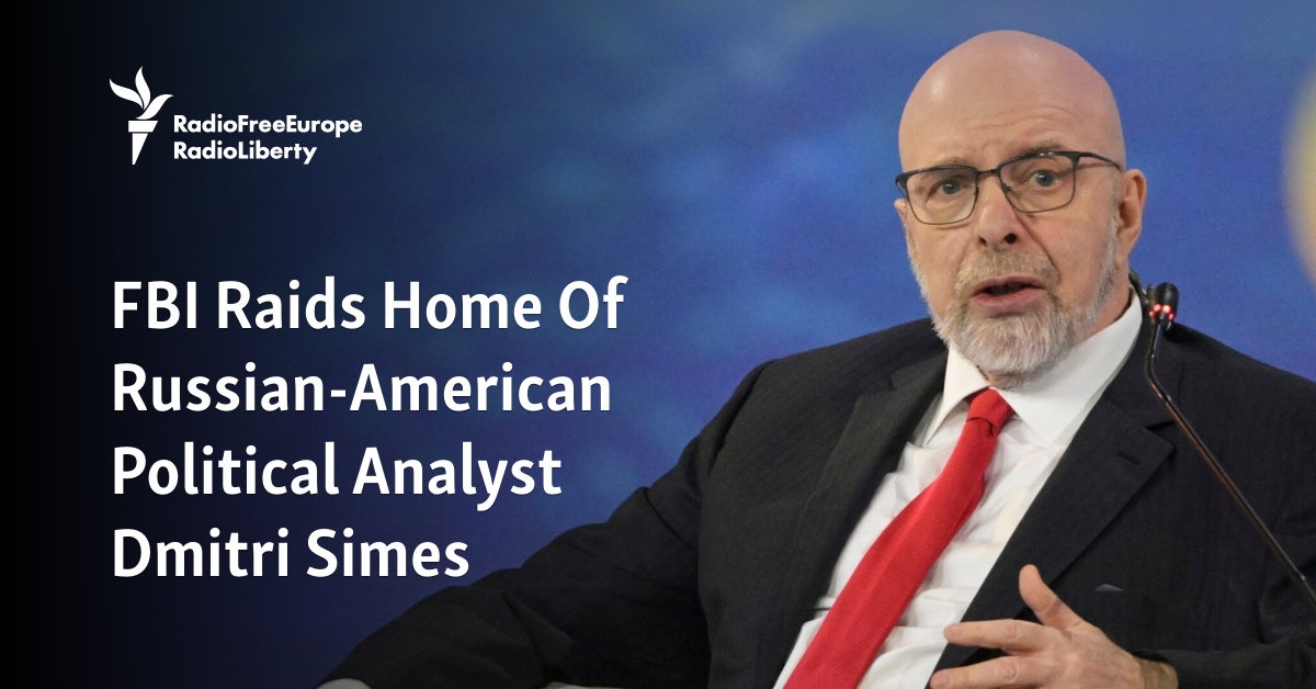 FBI Raids Home Of Russian-American Political Analyst Dmitri Simes