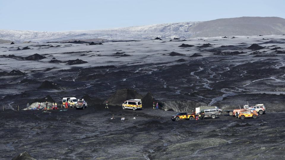 American father and daughter recall horror of Iceland cave collapse