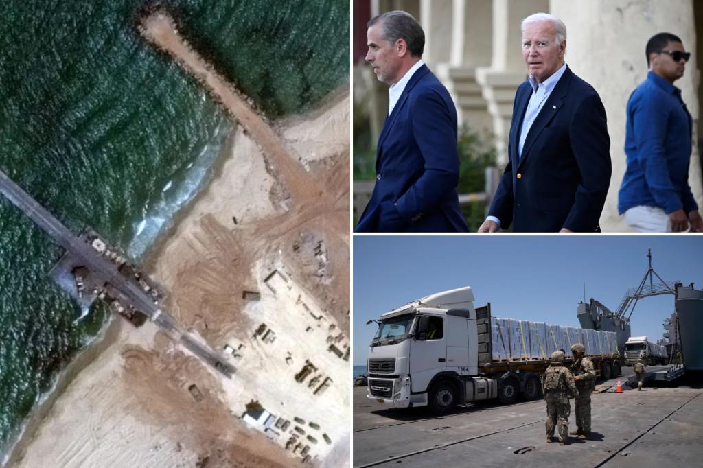 Biden had disastrous $230M Gaza aid pier built despite warnings: watchdog