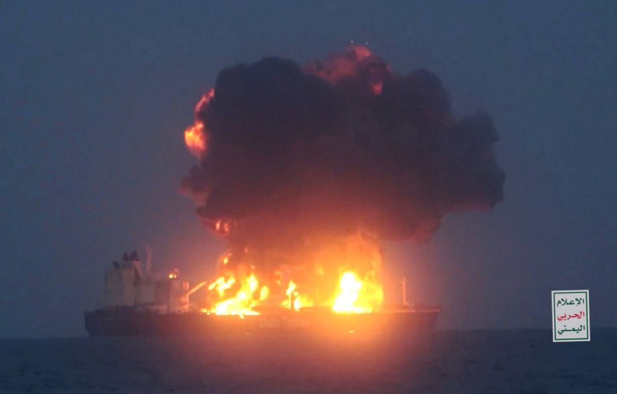 Iran Says Houthi Ally to Pause Ship Attacks for Oil Tanker to Be Rescued