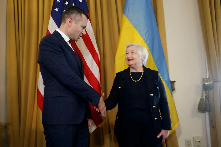 US Treasury: Budgetary support for Ukraine depends on reforms.