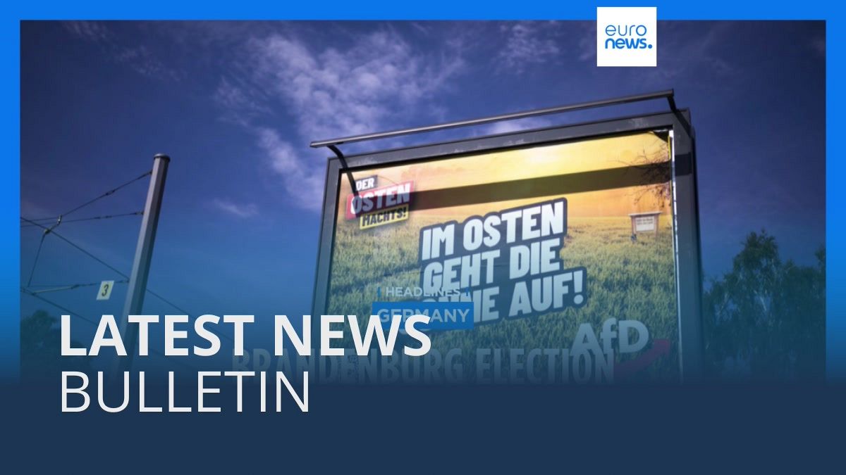 Video. Latest news bulletin | September 22nd – Morning