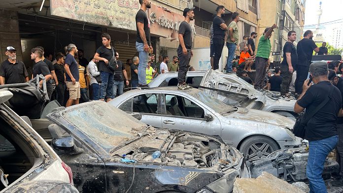 Israeli strike on Beirut kills at least three, Lebanese authorities say