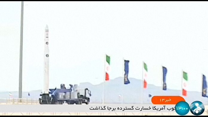 Worrying the West, Iran says it's launched a satellite into space