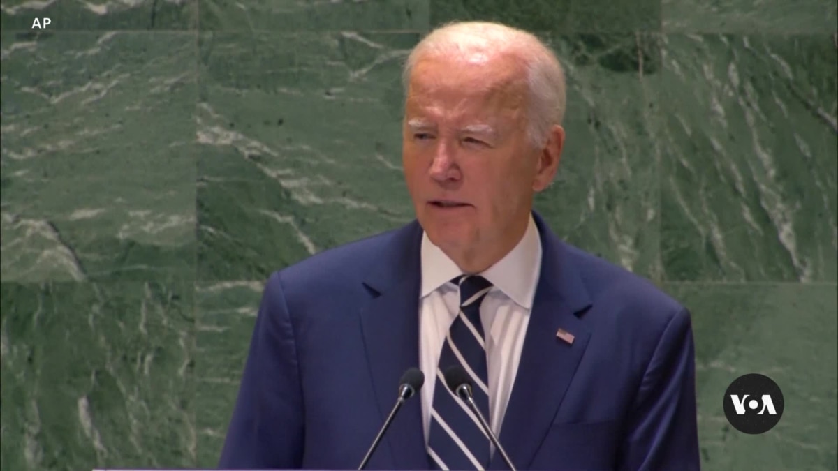 Biden spotlights Mideast, Ukraine, offers hope in UN address