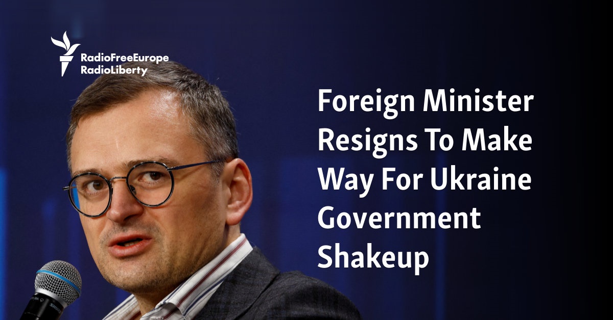 Foreign Minister Resigns To Make Way For Ukraine Government Shakeup