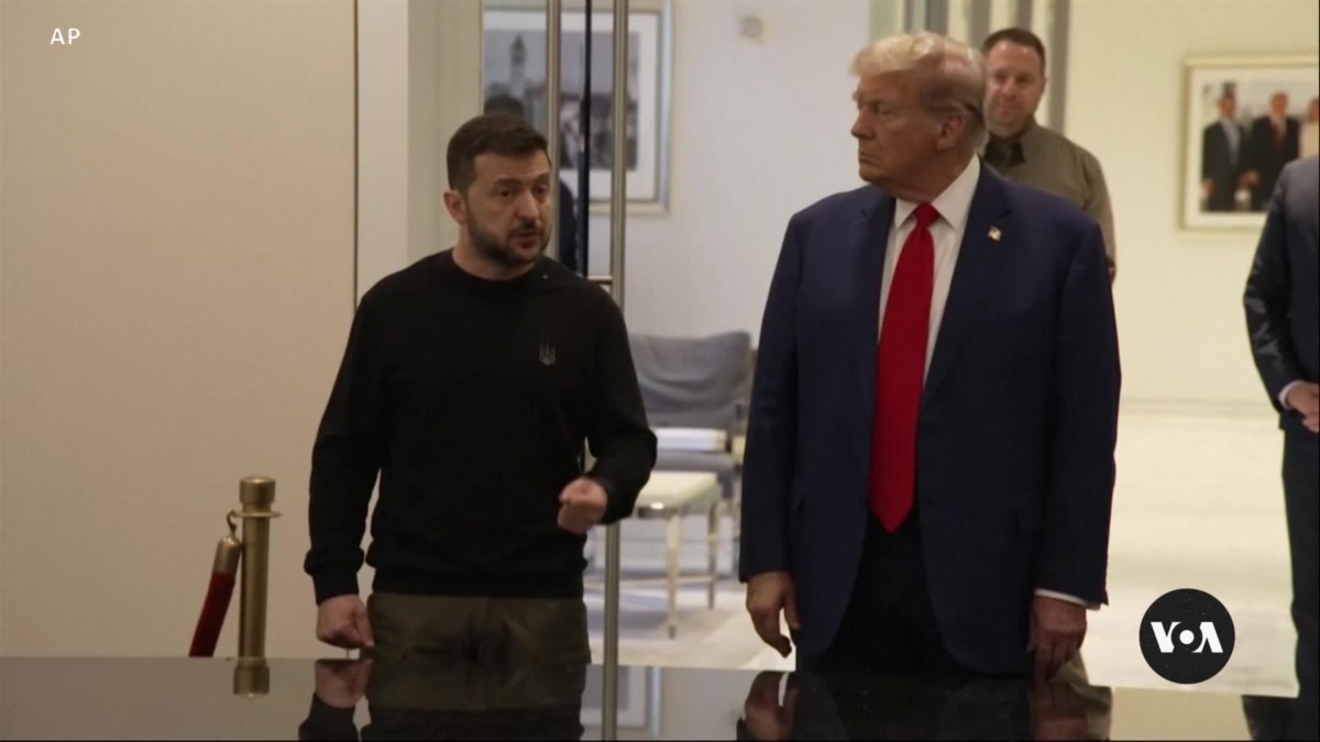 Trump meets Zelenskyy amid tension, Republican criticism of Kyiv