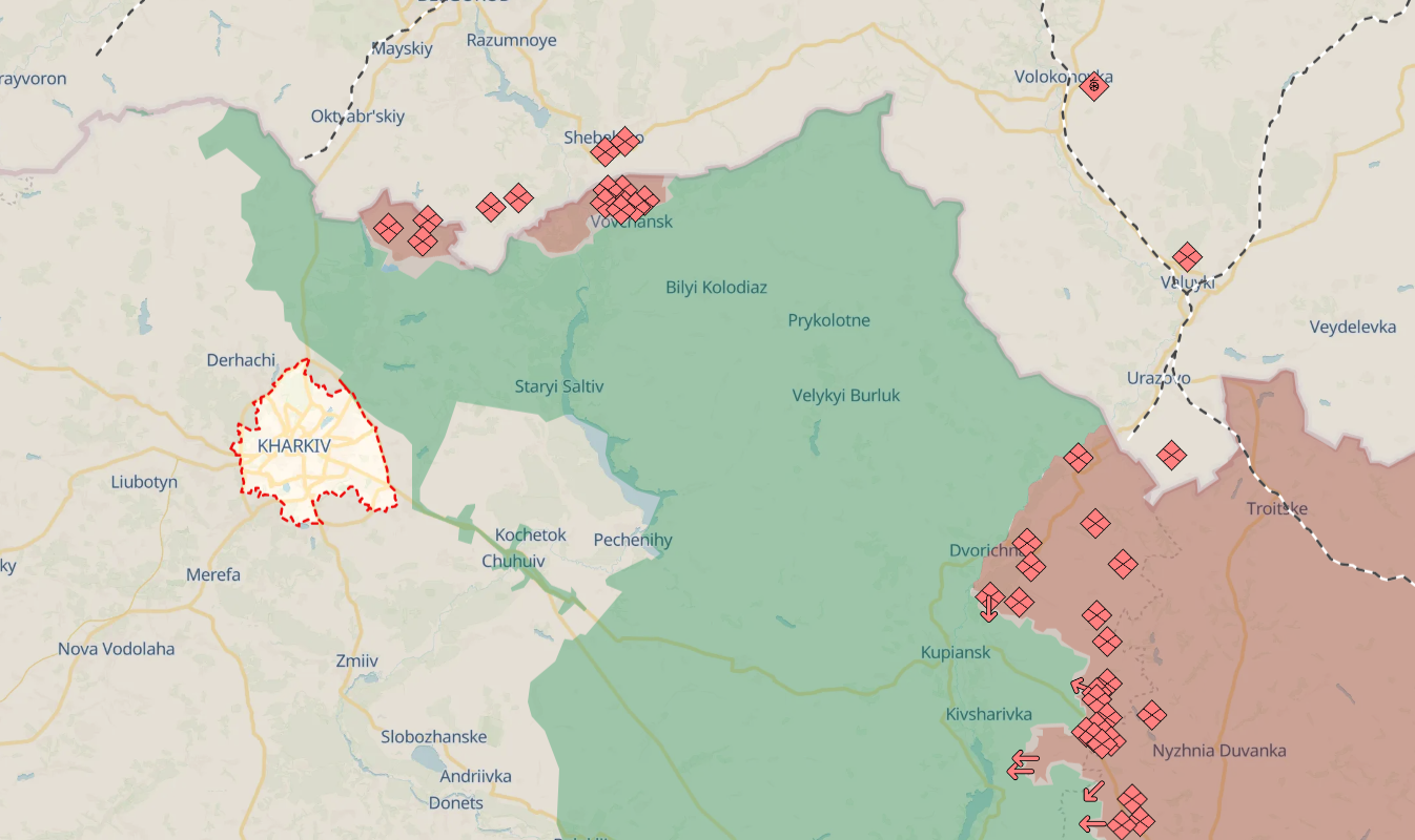 Russian army strikes at Kharkiv, injuring 7 people, including 4 rescuers