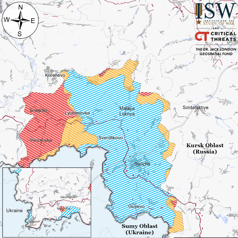 ISW: FSB forces now fighting in Russia’s Kursk Oblast