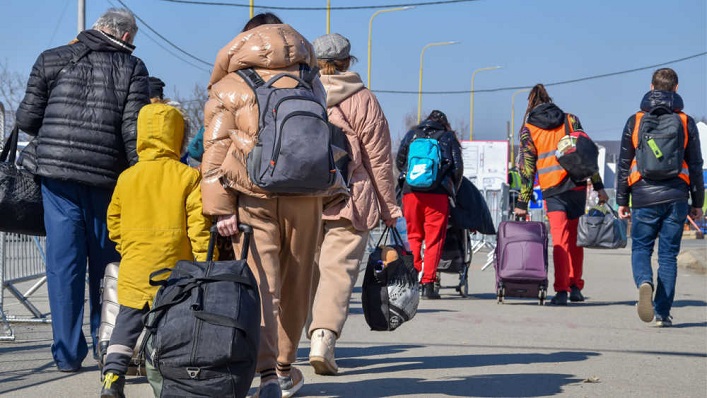 During the year, another 400,000 citizens have left Ukraine; Ukrainian war refugees are now approaching seven million.