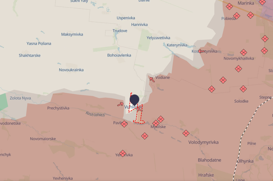 Forbes: Russian forces may capture Vuhledar amid heavy personnel, vehicle losses