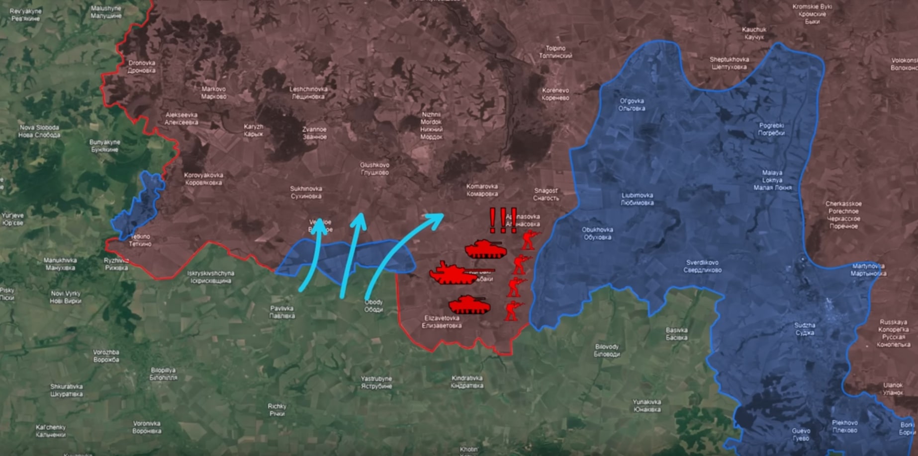 Frontline report: Russia’s Kursk counter-offensive at risk as Ukraine pushes forward in Hlushkovo area