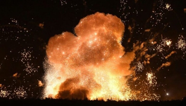 Bryansk ammo depots attacked by Ukraine stored rockets, glide bombs