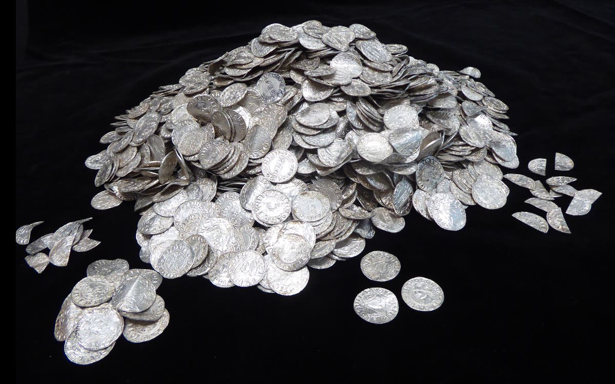 2,500 Norman coin hoard becomes England’s most valuable treasure find