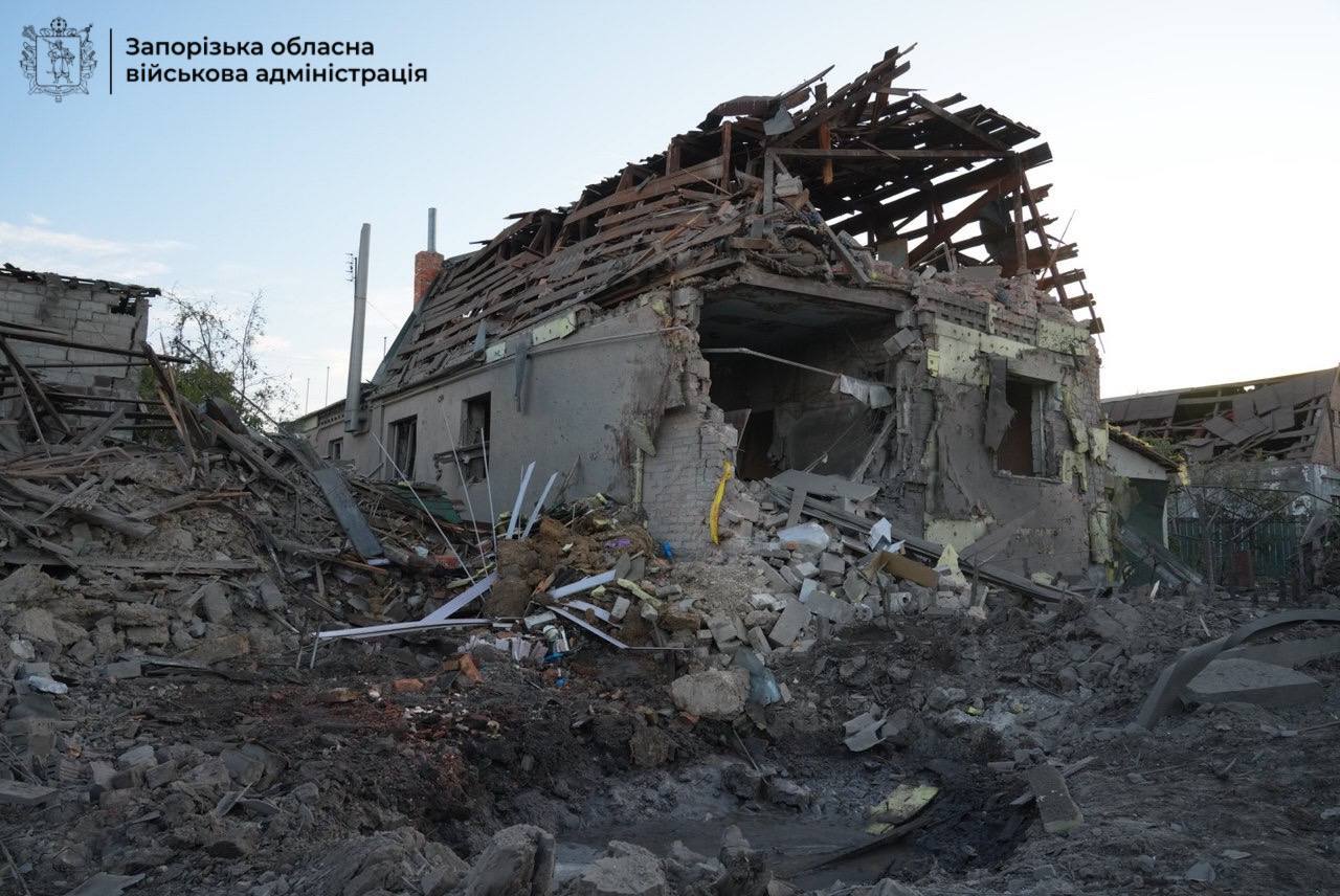 Russian strikes target infrastructure and homes in Zaporizhzhia, injure civilians