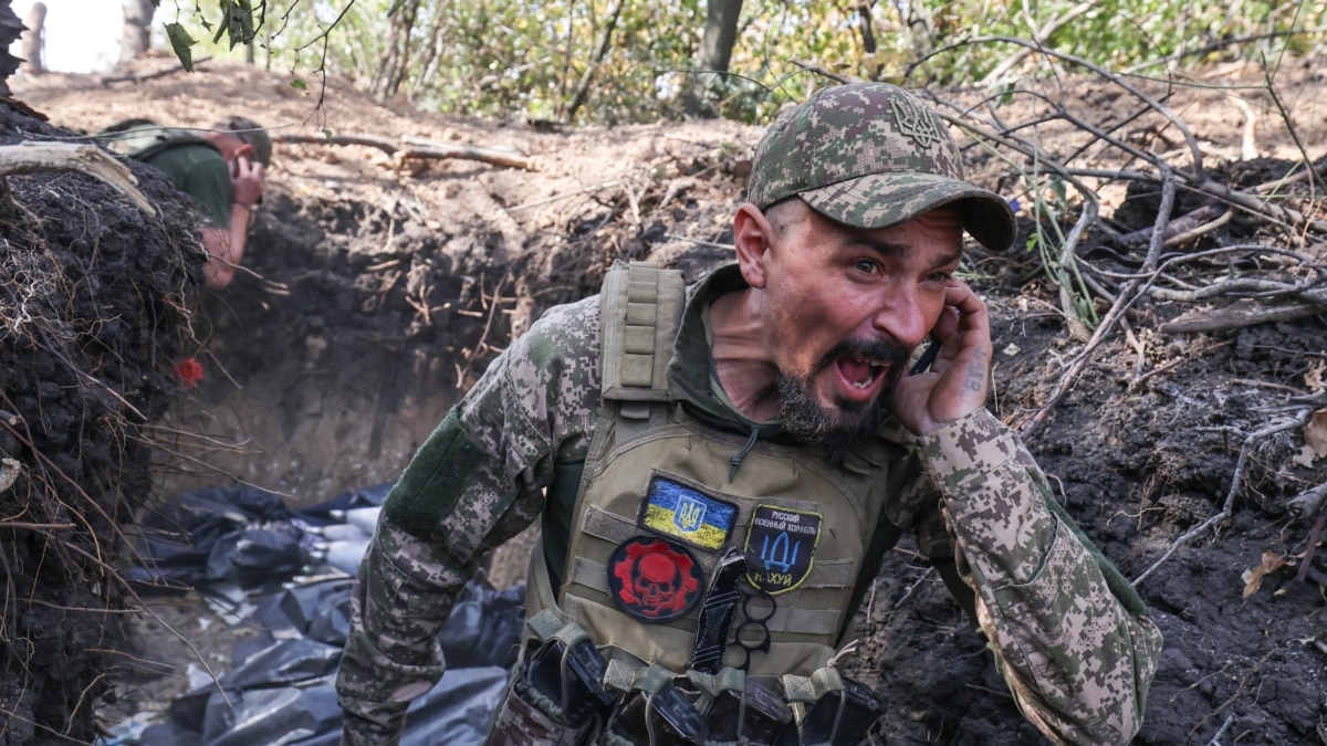 On Pokrovsk's Front Lines As Russian Forces Close In On 'Fortress City'