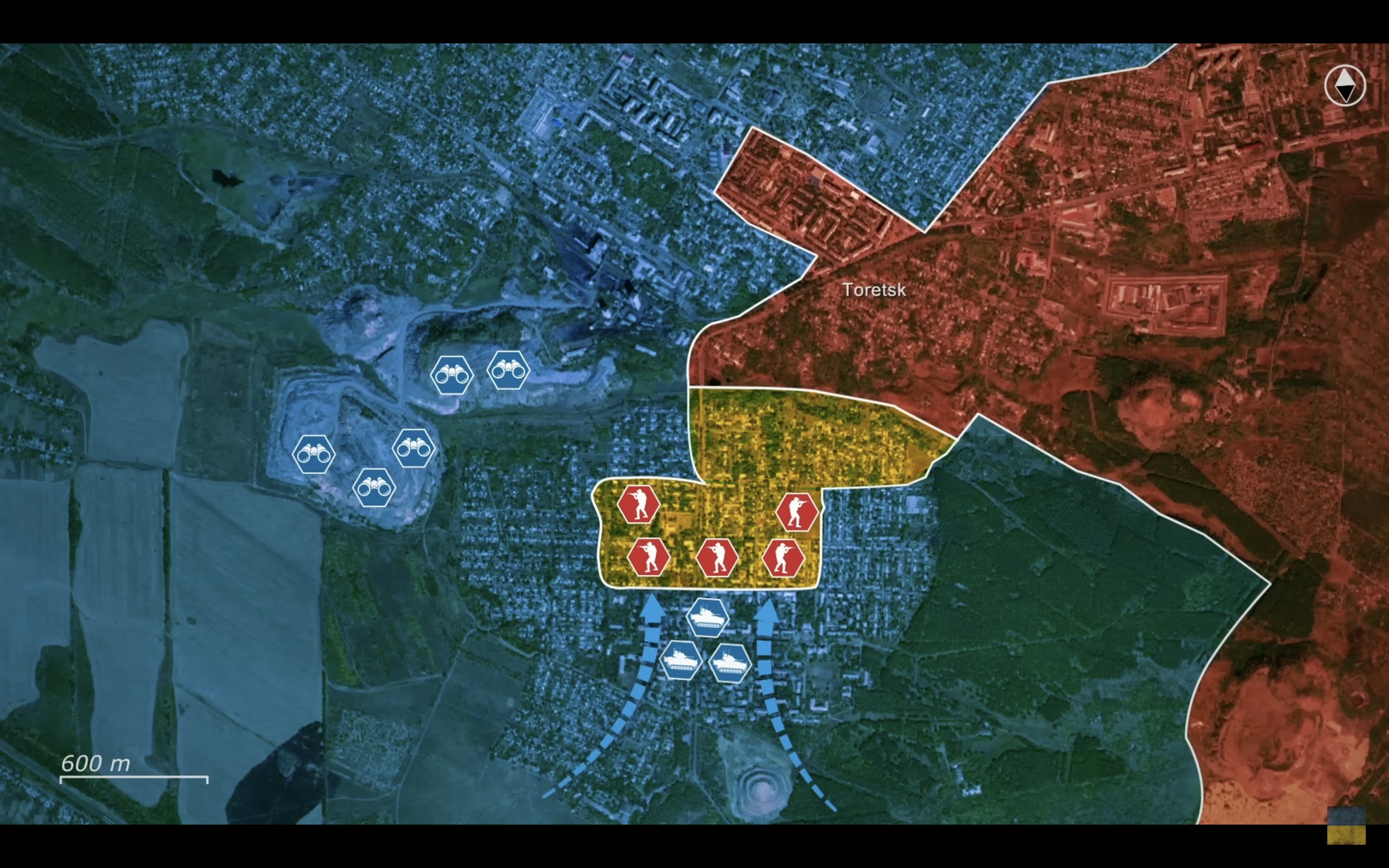 Frontline report: Ukrainian forces decimate Russian recon units and halt advance in Toretsk using coal mine heights