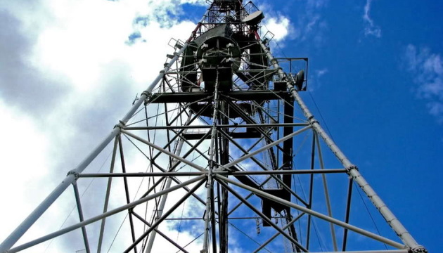 TV tower damaged in Kharkiv region as result of hostile shelling