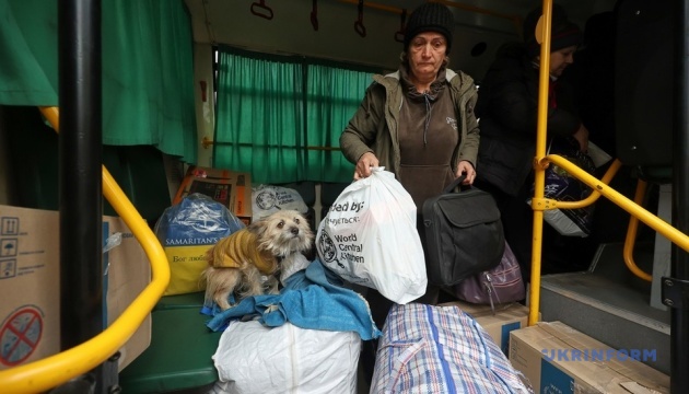 Another 54 people evacuated from Kupiansk, Borova sectors overnight