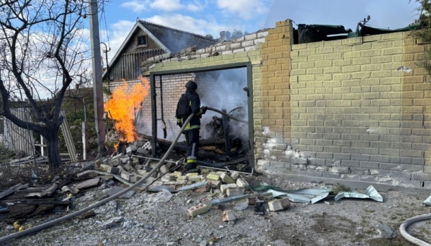 Consequences of nighttime enemy shelling in Kherson