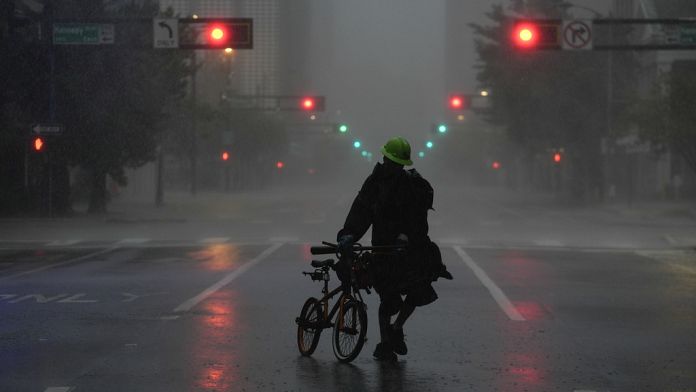 Hurricane Milton batters southeastern United States – in pictures