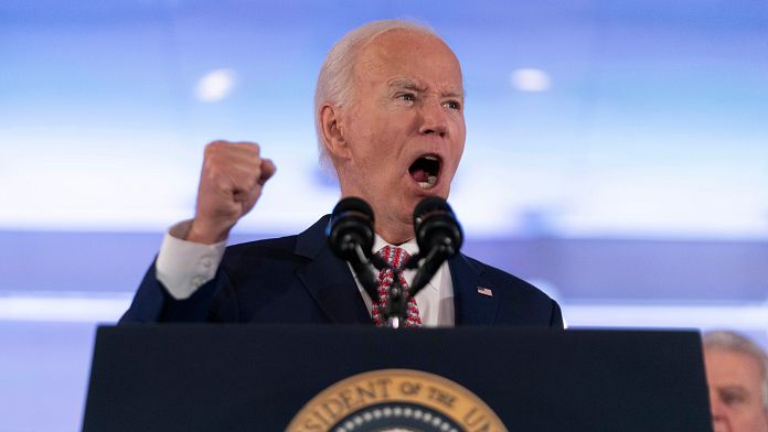 US election: Joe Biden insists Kamala Harris will 'cut her own path'