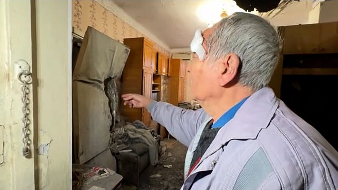 Retired couple escape death as Russian rocket hits their home in Kherson