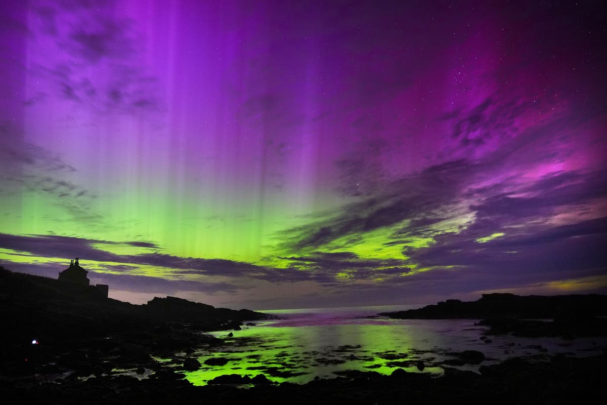 Where to see the Northern Lights over UK tonight