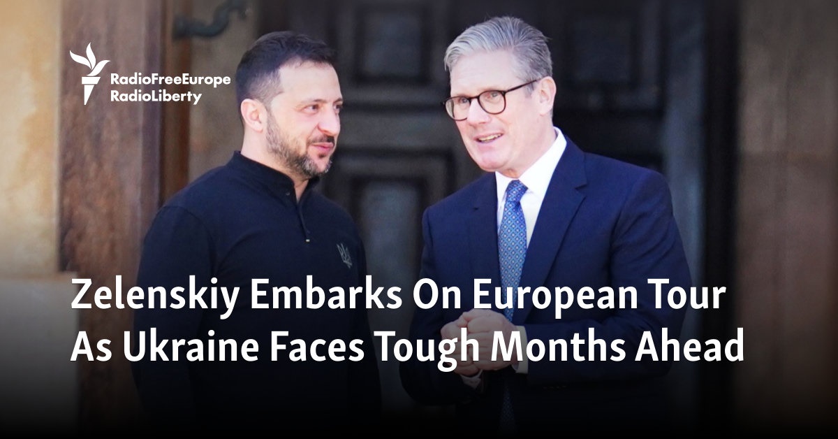 Zelenskiy Embarks On European Tour As Ukraine Faces Tough Months Ahead