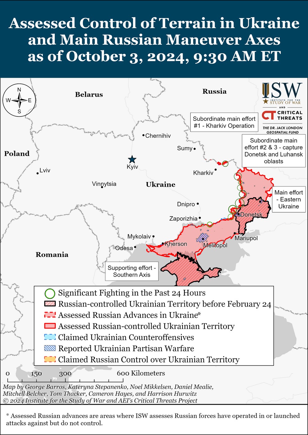 ISW: Russian offensive in Ukraine to culminate in coming months “if not weeks”