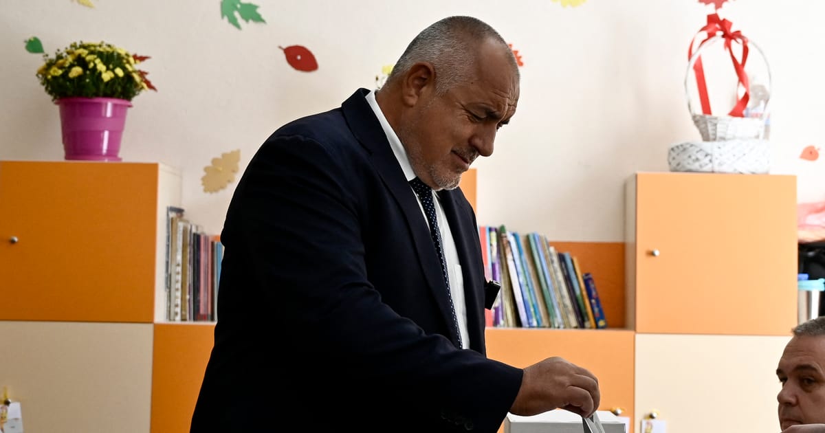 Listless Bulgarian voters turn back to Borissov as political stalemate continues – POLITICO