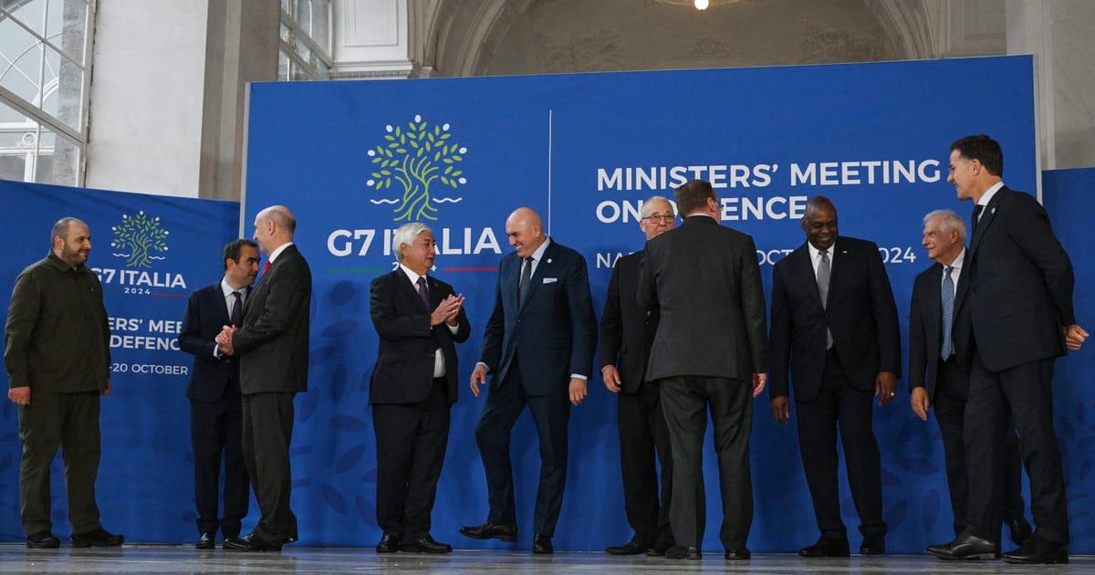 G7 leaders finalize deal to use Russia assets for $50B Ukraine loan – POLITICO