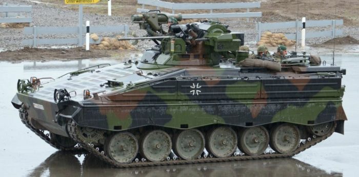 Ukraine’s marines receive German Marder infantry fighting vehicles