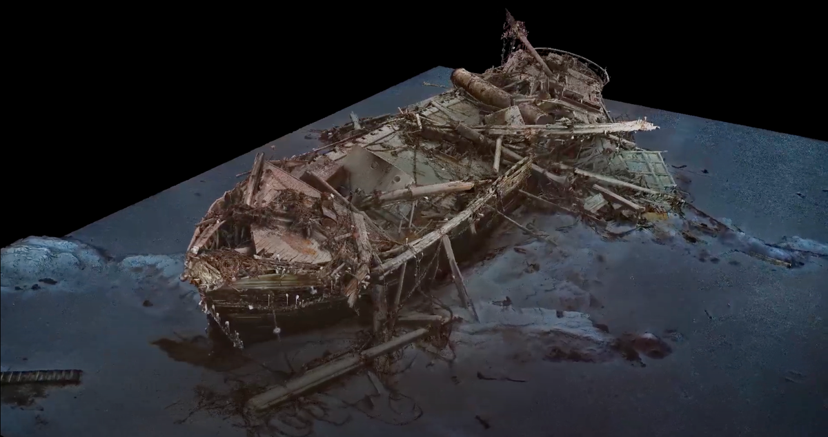 Sir Ernest Shackleton’s lost ship Endurance revealed in spectacular 3D detail