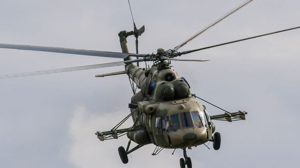 Ukraine destroys Russian Mi-8 helicopter in Kharkiv Oblast