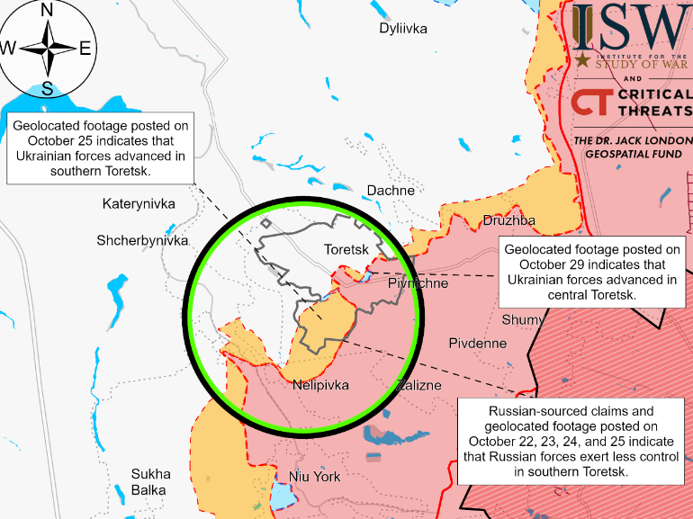 ISW: Russian advances accelerate but remain slow in eastern Ukraine