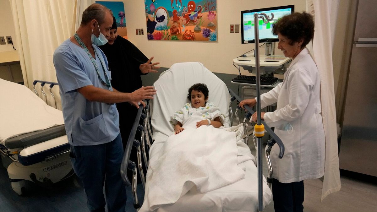 Injured Gazan children brought to Lebanon for treatment are again caught up in war