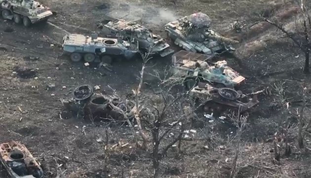 Ukrainian forces destroy 28 pieces of enemy equipment, over 100 soldiers in Kursk region within two days