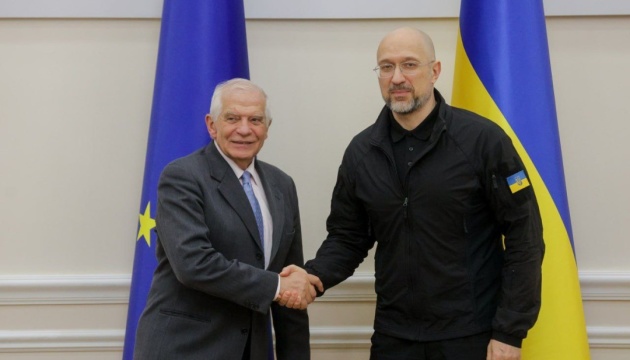 Shmyhal, Borrell discuss Ukraine’s European integration