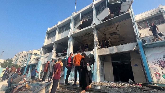 14 killed in Israeli strike on UNRWA school used as shelter for displaced Gazans