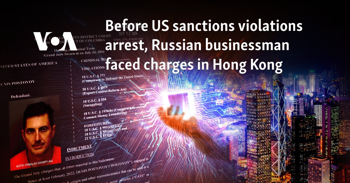 Before US sanctions violations arrest, Russian businessman faced charge in Hong Kong