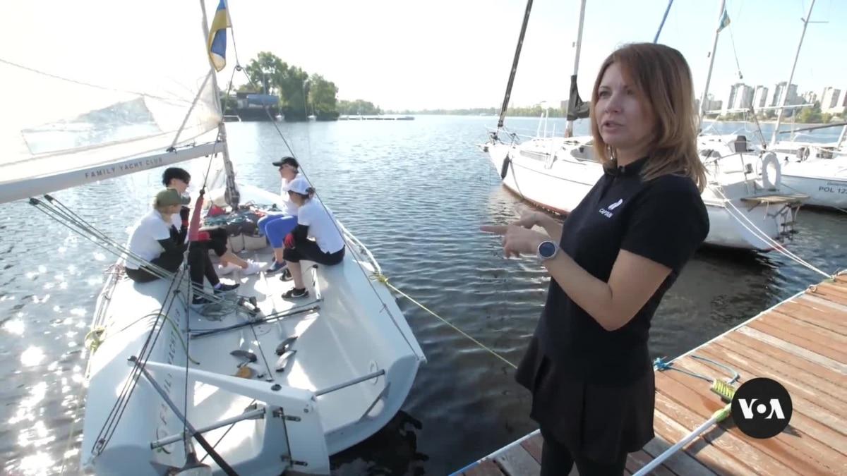 USAID teaches Ukrainian women veterans yachting