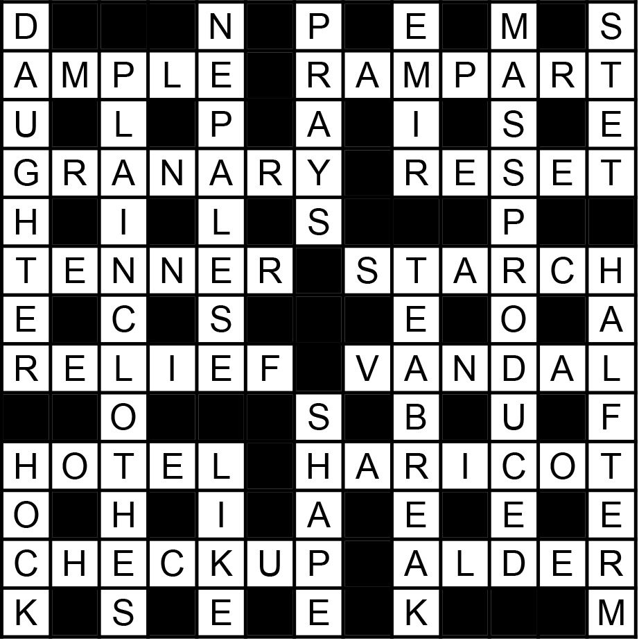 BBC Science Focus Crossword solution #412